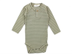Lil Atelier body moss gray stripes